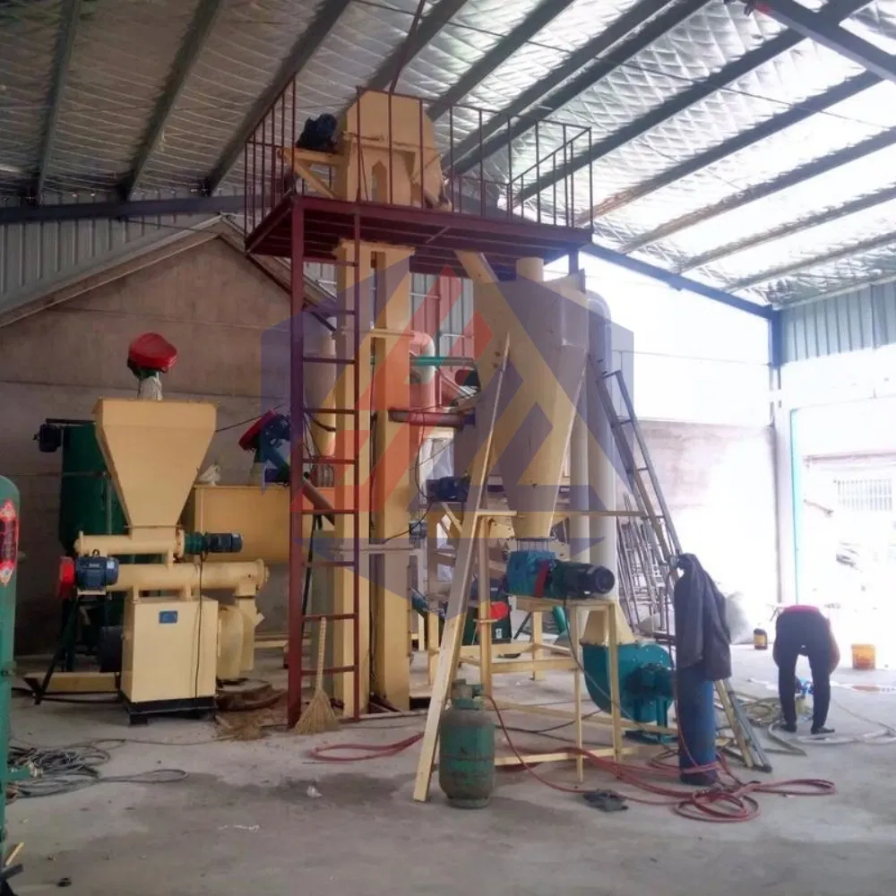Small Aquafeed Floating Sinking Fish Feed Extruder Pellet Production Line