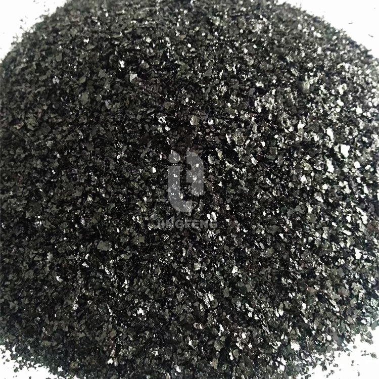 Agricultural Grade Sodium Humate Feed Additive 65% Shiny Crystal Powder 1-2mm