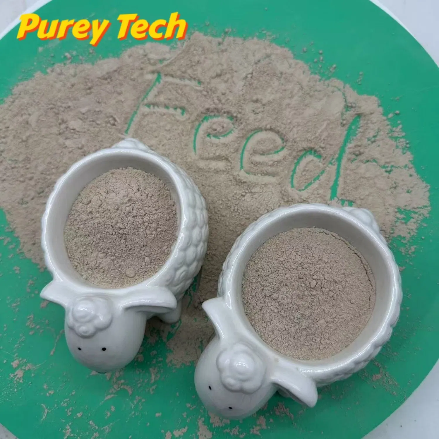 High-Purity White Feed Bentonite for Premium Aquafeed Pet Food