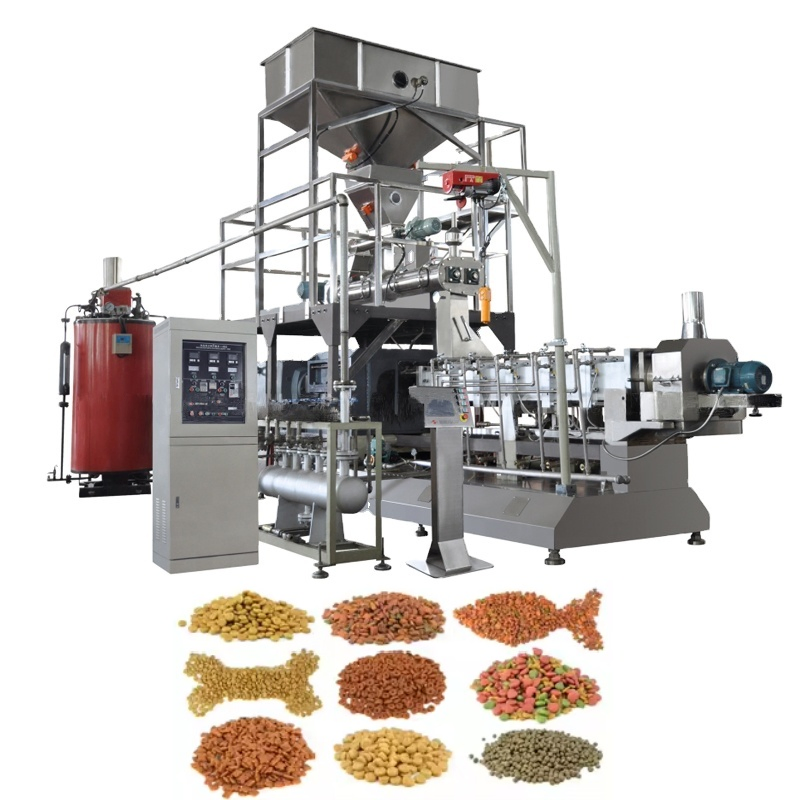 High Capacity Mini Machine Fish Feed Pellet Floating Fish Fodder Production Extruder