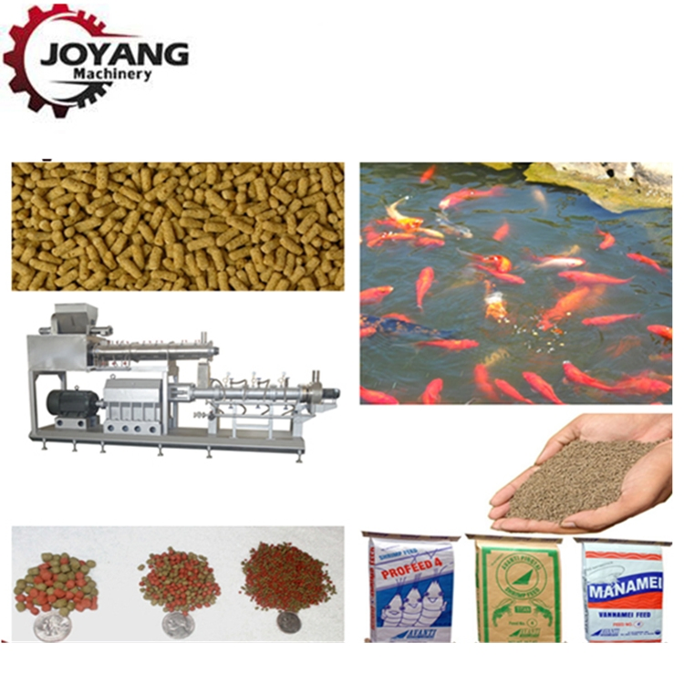 Sinking Shrimp Feed Pellet Floating Fish Feed Production Machine