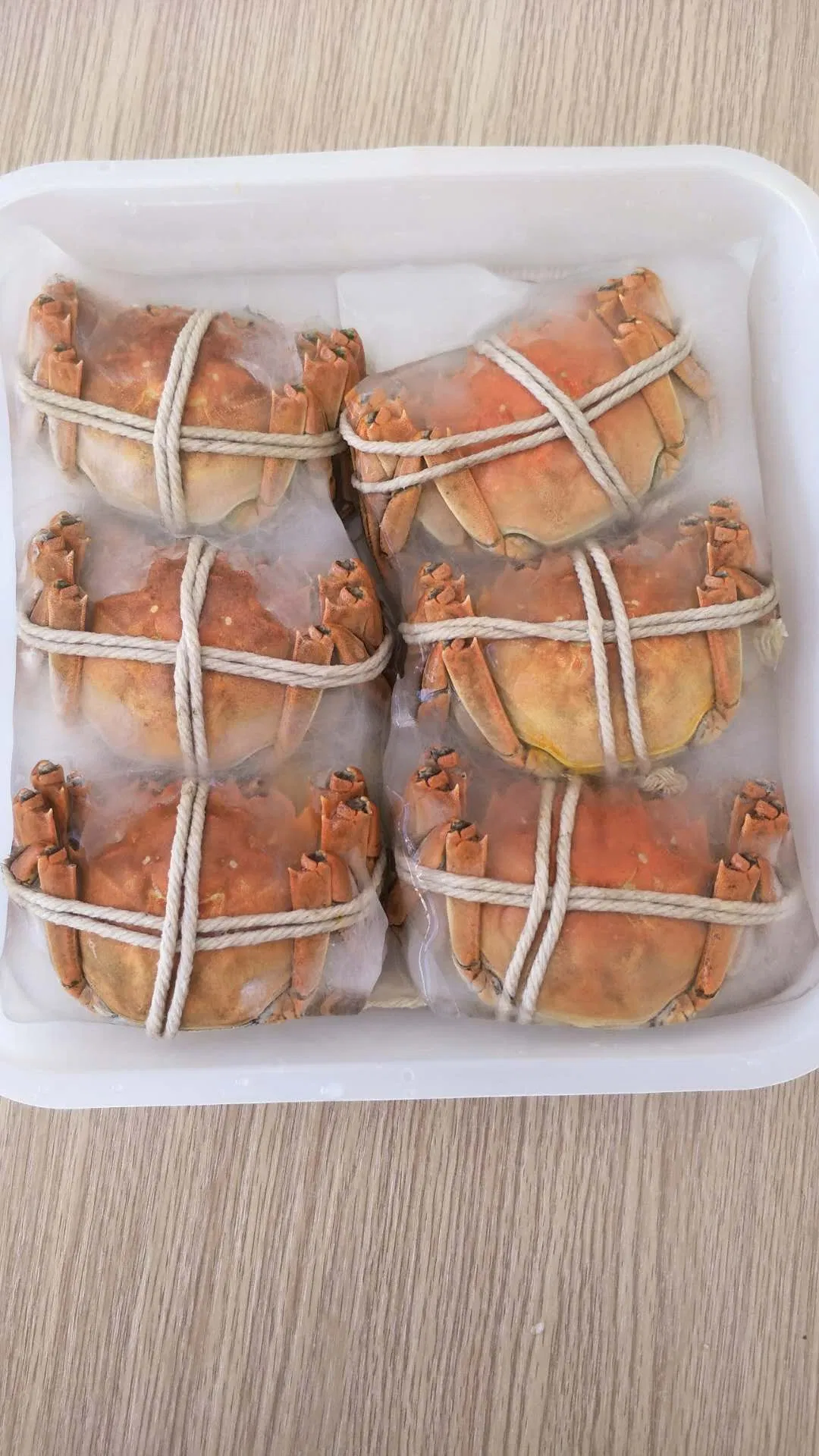 China Cooked Mitten Crab, IQF