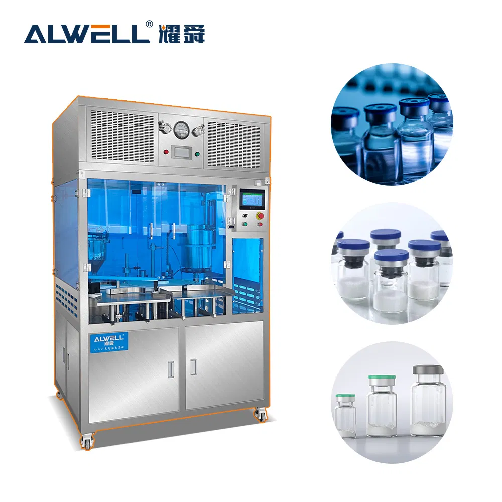 Automatic Vial Filling, Stoppering and Capping Machine High-Precision Solution for Probiotic Lyophilized Powder