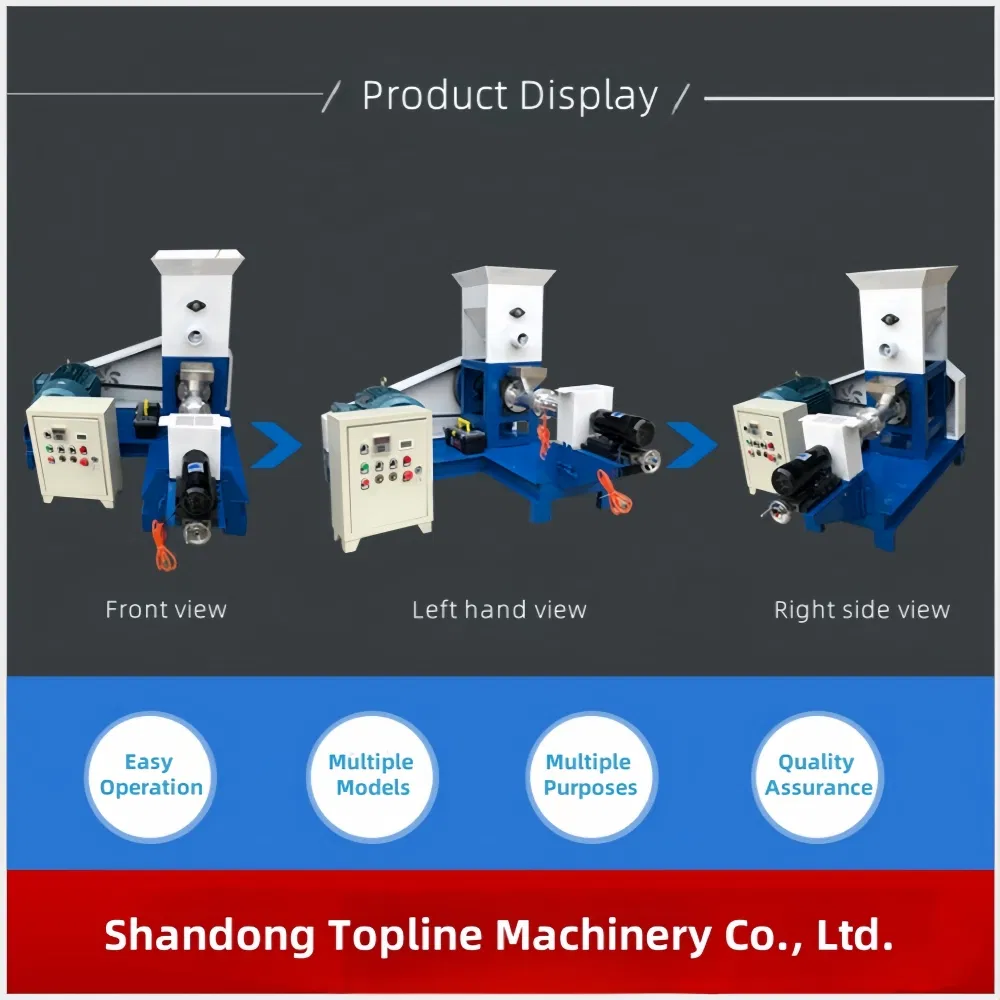 Floating Fish Feed Extruder Details