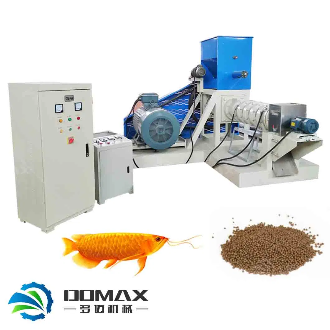 Automatic Poutry/Livestock/Cattle/Sheep/Duck/Fish/Pet Feed Extruder Sinking Shrimp Feed Pellet Machine