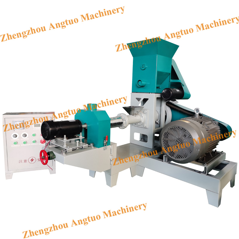 Continuous Work Carp Shrimp Cat Floating Fish Feed Pellet Maker Machine