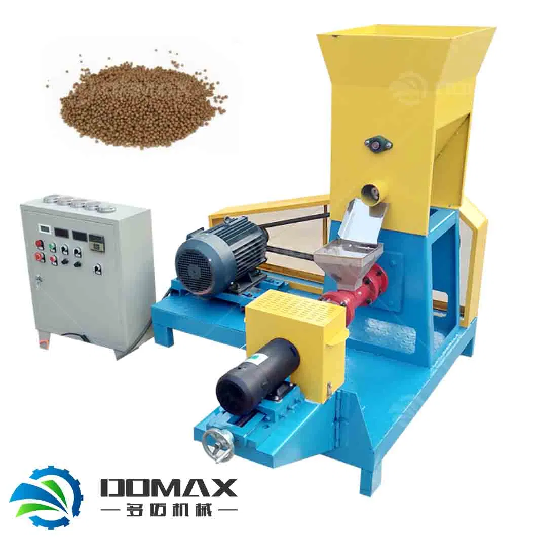 Automatic Poutry/Livestock/Cattle/Sheep/Duck/Fish/Pet Feed Extruder Sinking Shrimp Feed Pellet Machine