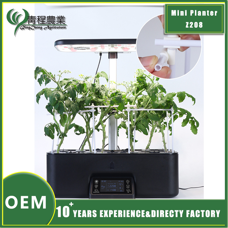 Smart Hydroponic Lettuce Grower with Energy-Efficient LED Lights