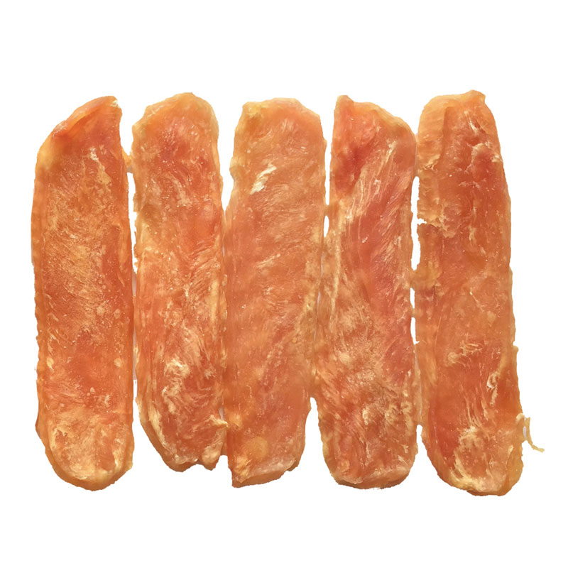 Factory Directly Wholesale Pet Customized Chicken Slice Dog Snack Treats