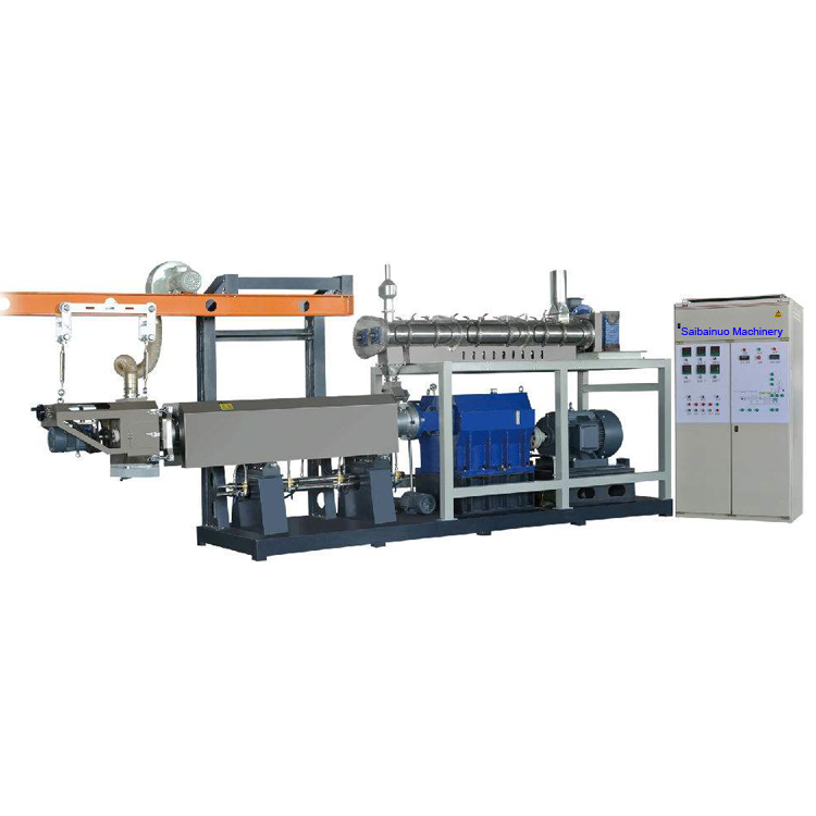 Advanced Industrial Double-Shaft Floating Aquafeed Feed Fodder Pellet Extrusion Drying and Flavoring Making Machine Price