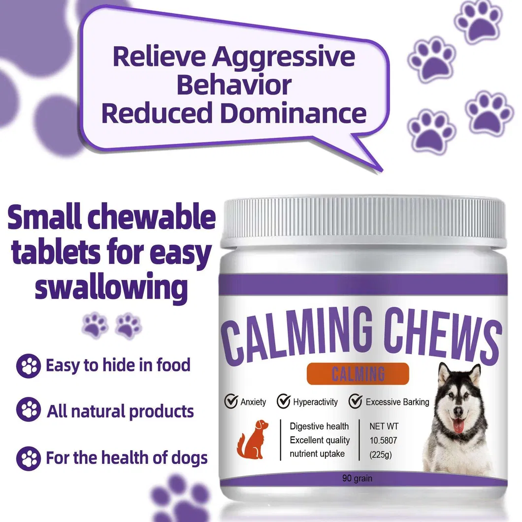 Pet Calming Tablets Detail