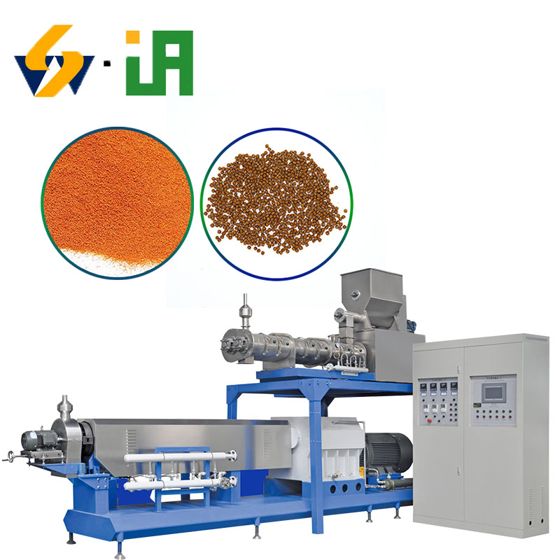 Shrimp Pet Food Dog Fish Feed Making Granulator Floating Small Floating Feed Extruder Machine for Fish