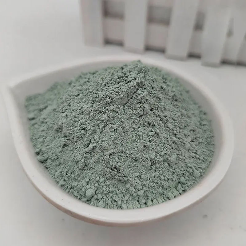 Green and White Natural Zeolite Powder Horticultural Soil Improvement Aquaculture Feed Grade Composed of Sio2 Clay
