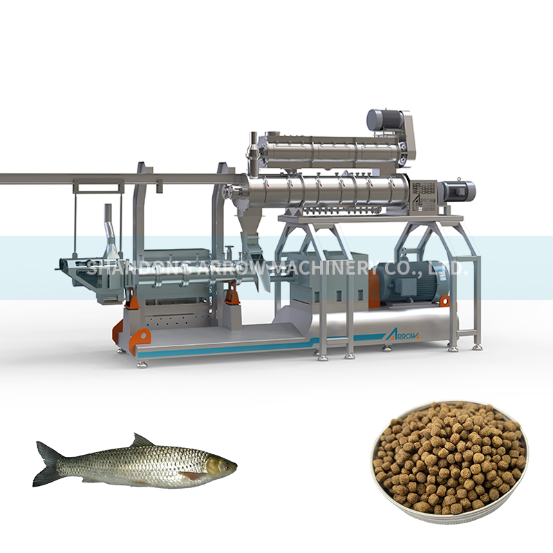 High-Efficiency Sinking and Buoyant Fish Feed Production Line Suitable for The Aquaculture Industry