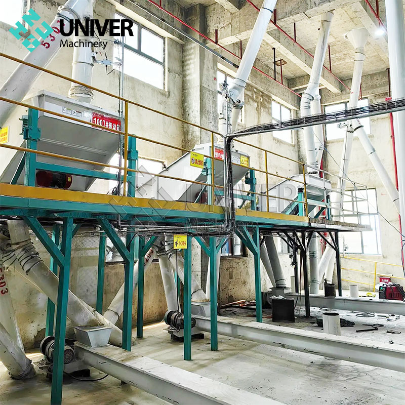 Shrimp Crab Pellet Feed Plant with Twin Screw Extruder and Dryer System