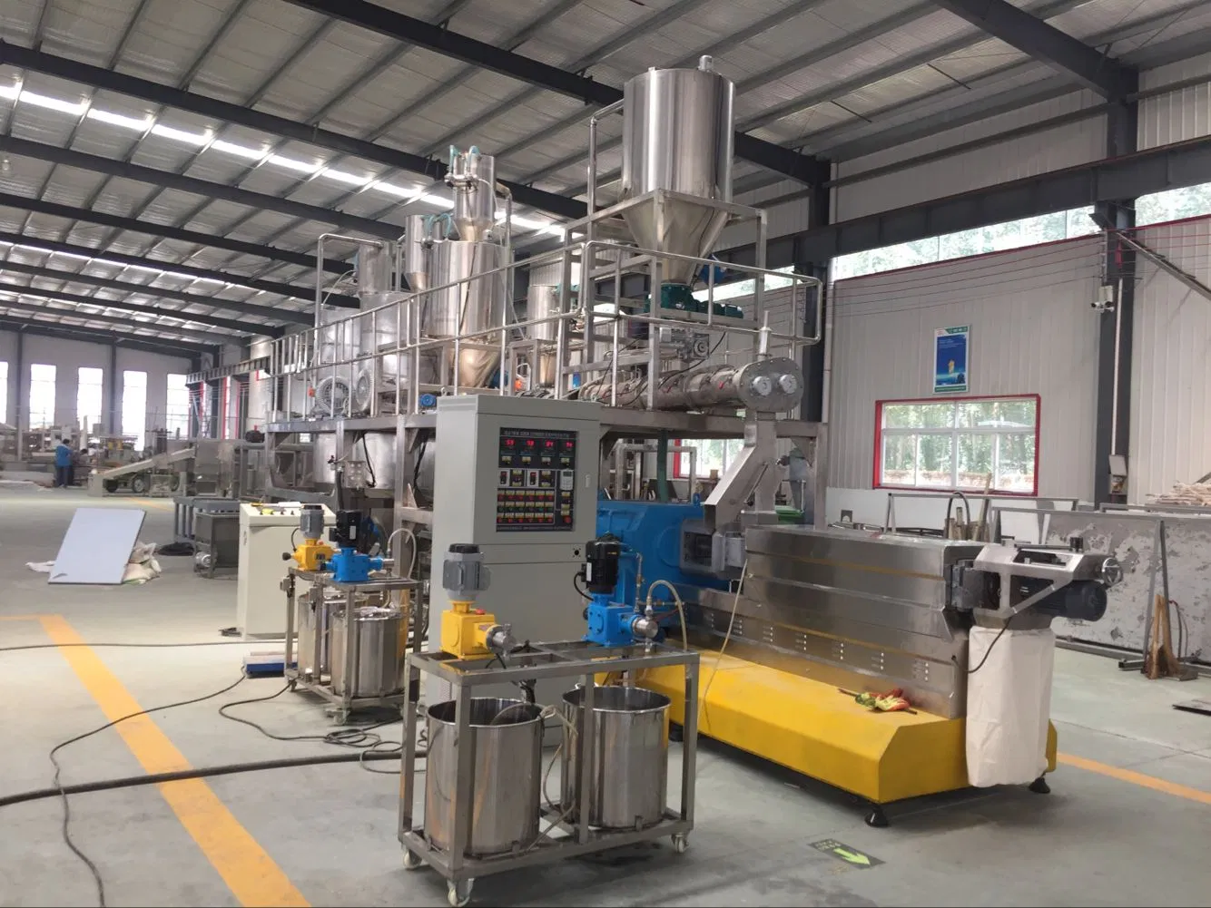 1-6t/H Aquatic Aquaculture Floating and Sinking Fish Feed Processing Machine Extruder Equipment Plant Line