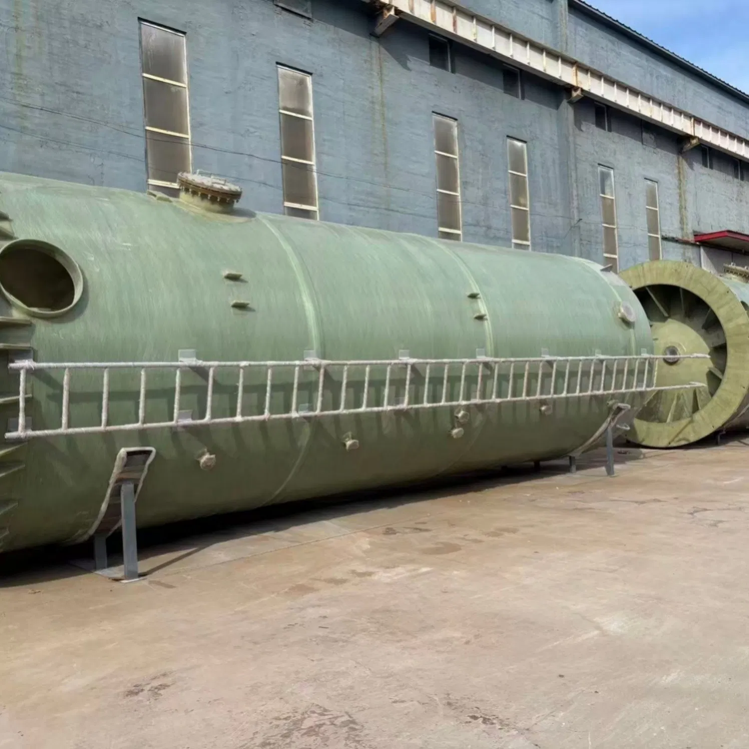 High Capacity Fiberglass Reinforced Plastic Tank for Aquaculture Water and Fish Feed Storage