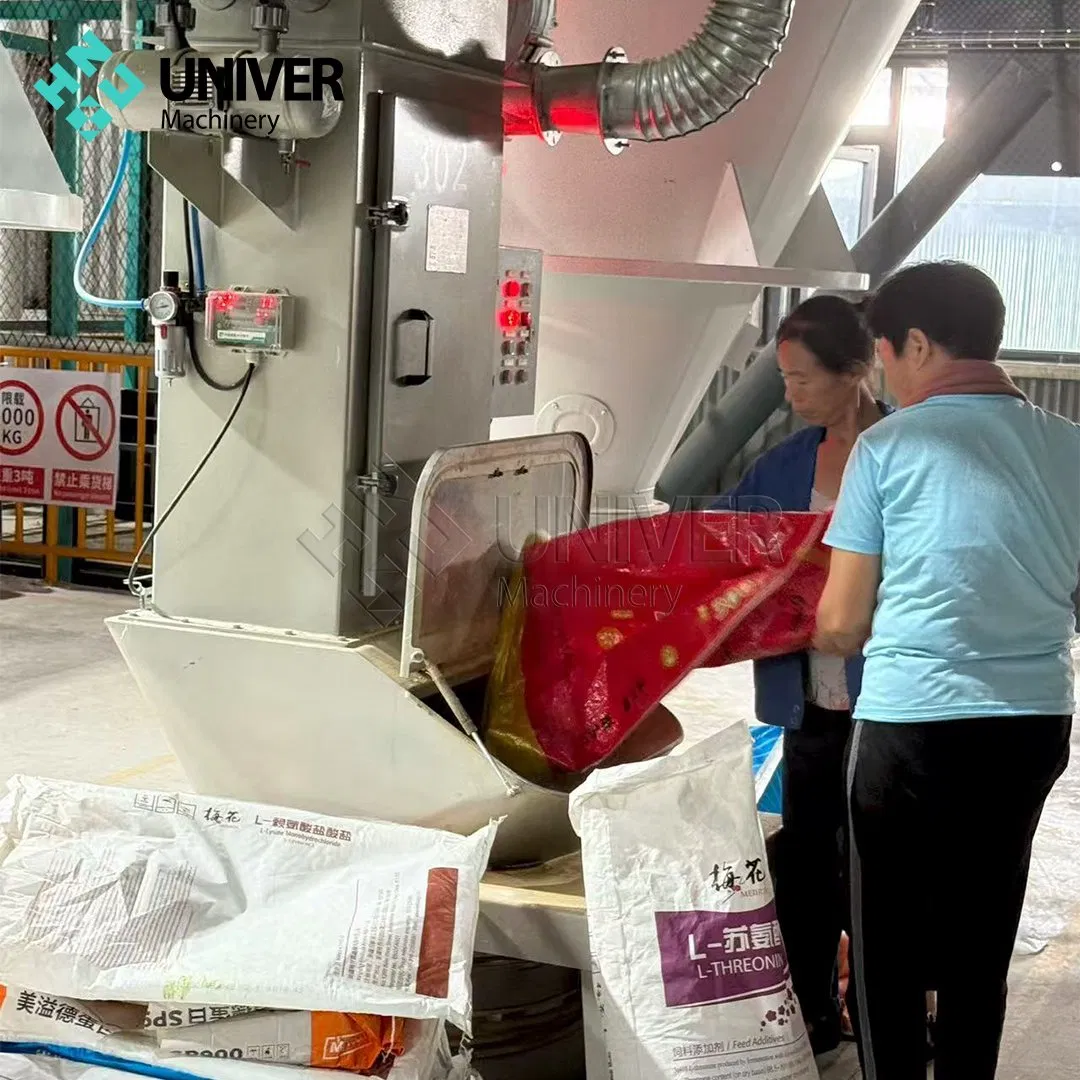 Automatic Shrimp Crab Pellet Feed Line with Feeding Extruding Drying and Packing System