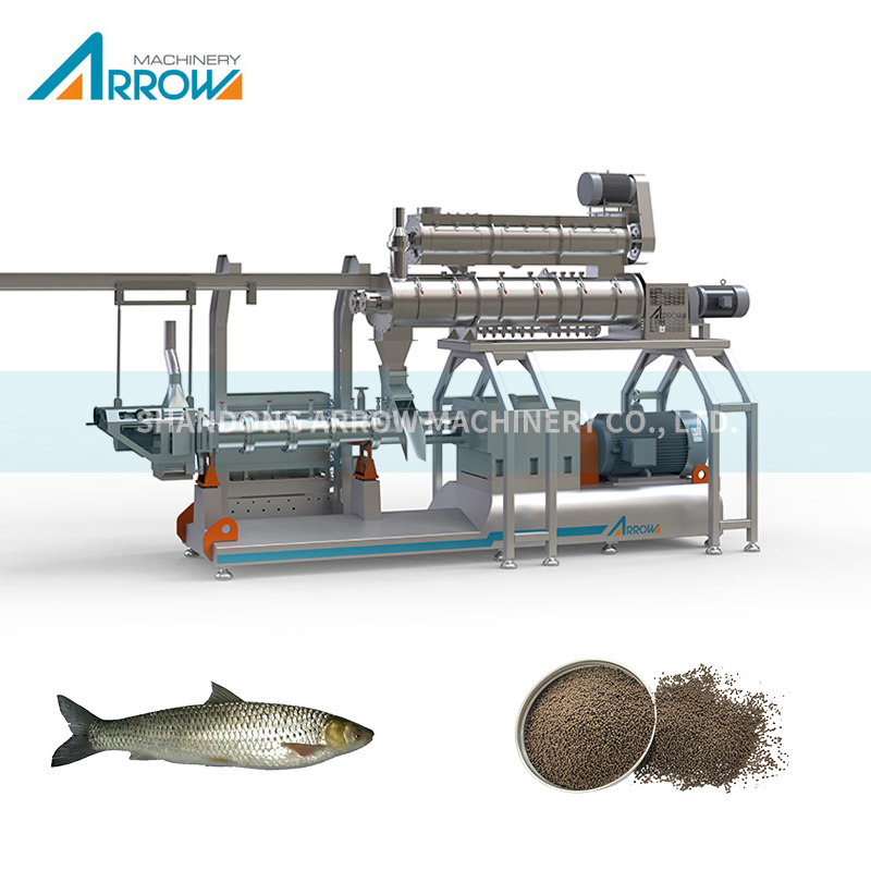 Fully Automatic Floating and Sinking Feed Production Line Suitable for The Aquaculture Industry
