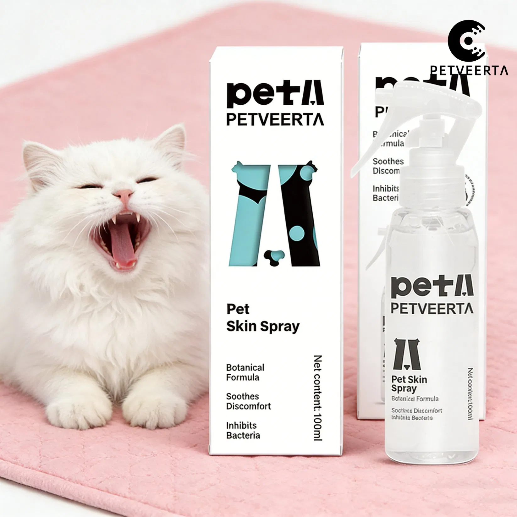 Calming Pet Skin Mist for Skin Soothing Treatment