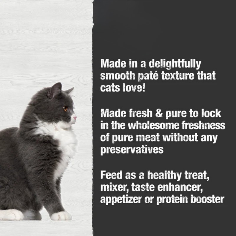Chicken &amp; Beef Pate for Cats 2.5oz (70g) Cat Treats