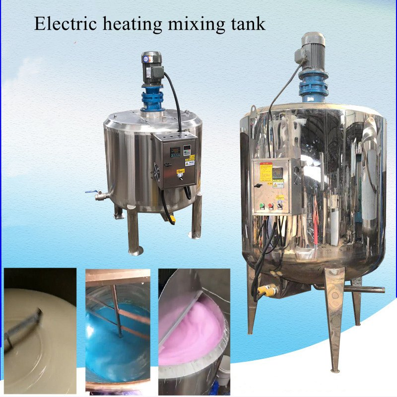 200 Liter High Dispersant Electric Heating Formulation Probiotic Solution 304 Mixing Tank