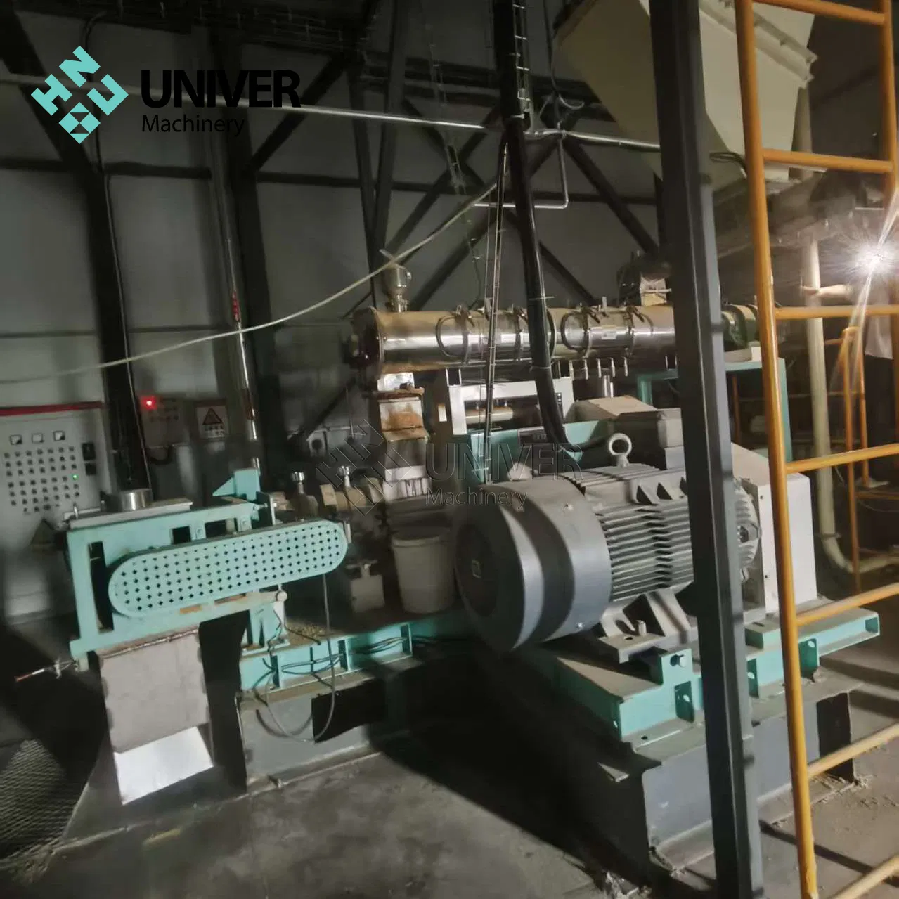 Shrimp Crab Pellet Feed Plant with Twin Screw Extruder and Dryer System