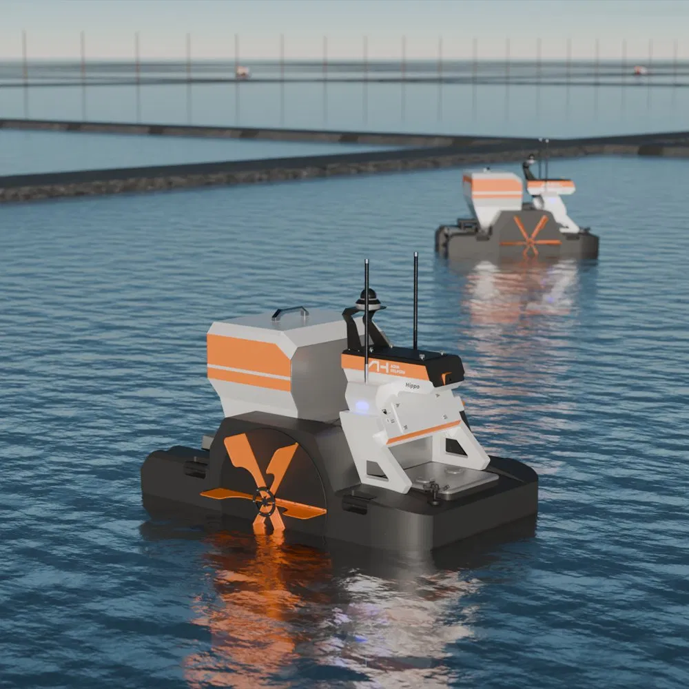 Precision Feed Distribution and Chemical Application Usv for Fish Farming