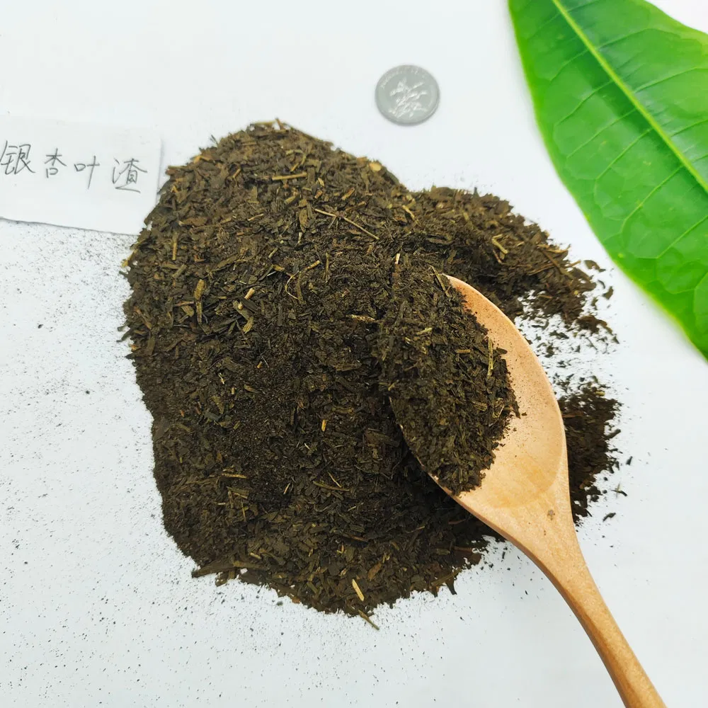 Ginkgo leaf residue 1