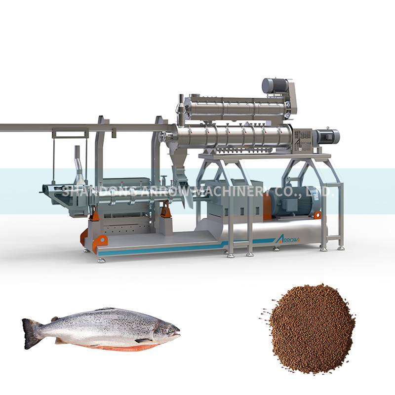 High-Efficiency Sinking and Buoyant Fish Feed Production Line Suitable for The Aquaculture Industry