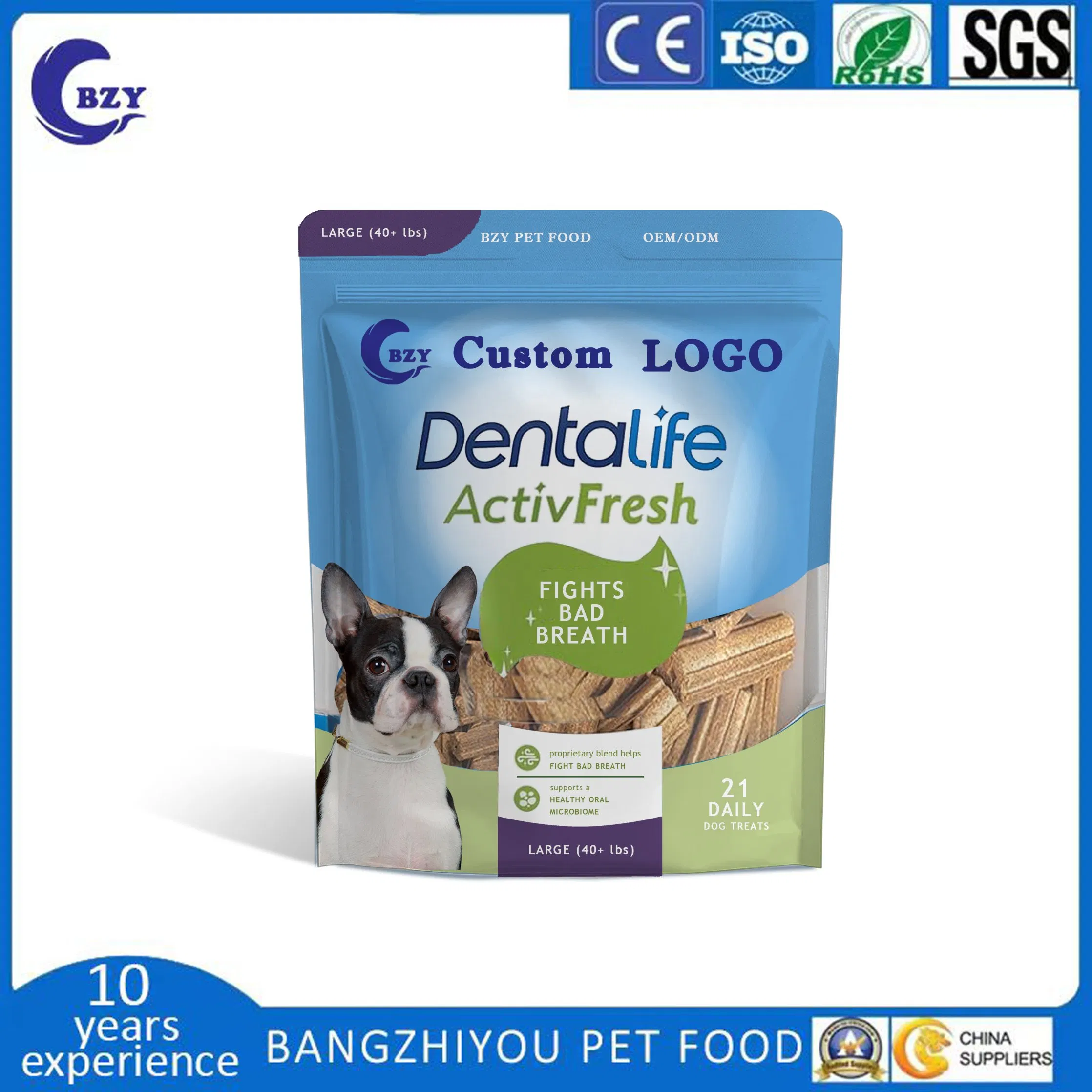 Chewy Dental Treat Chicken Flavor 24.1oz (683G) Dog Treats