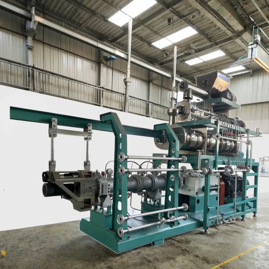 Automatic Pet Food Production Line Floating Fish Feed Pellet Machine