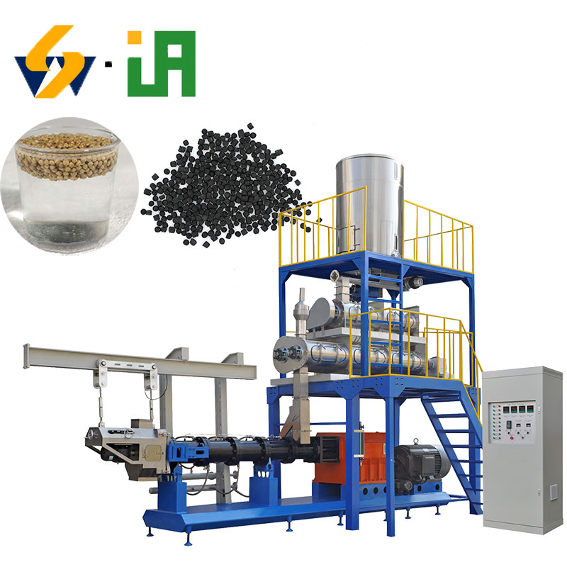 Shrimp Pet Food Dog Fish Feed Making Granulator Floating Small Floating Feed Extruder Machine for Fish