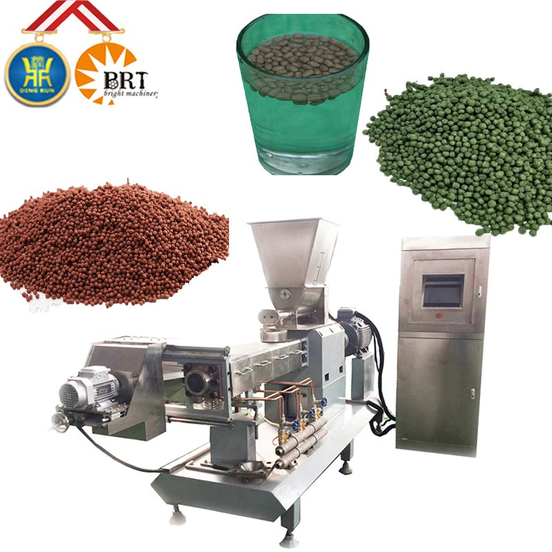 Tropical Slow Sinking Floating Fish Feed Granules Sticks Making Production Line Extruder Machine Fish and Aquaculture Equipment