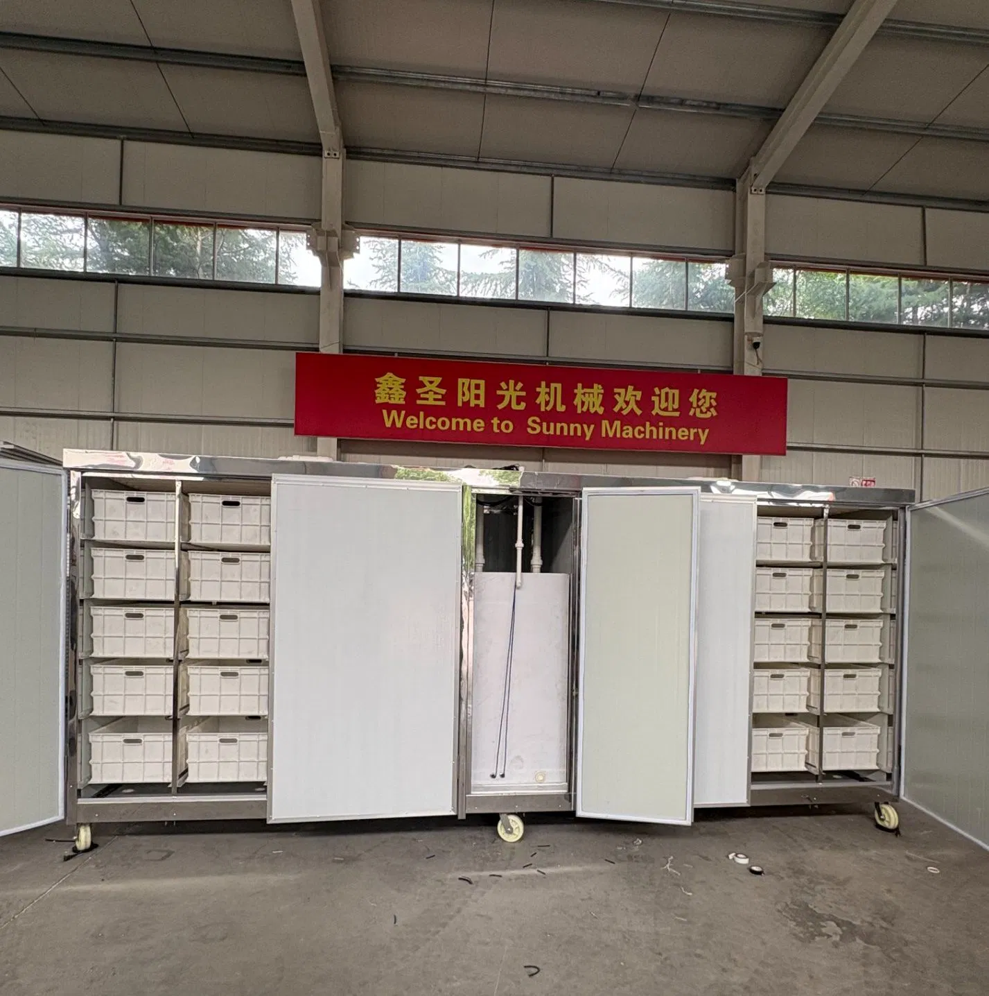 Fully Automatic Bean Sprout Growers with a High Yield of 600 Kg/Day