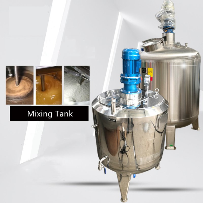 200 Liter High Dispersant Electric Heating Formulation Probiotic Solution 304 Mixing Tank