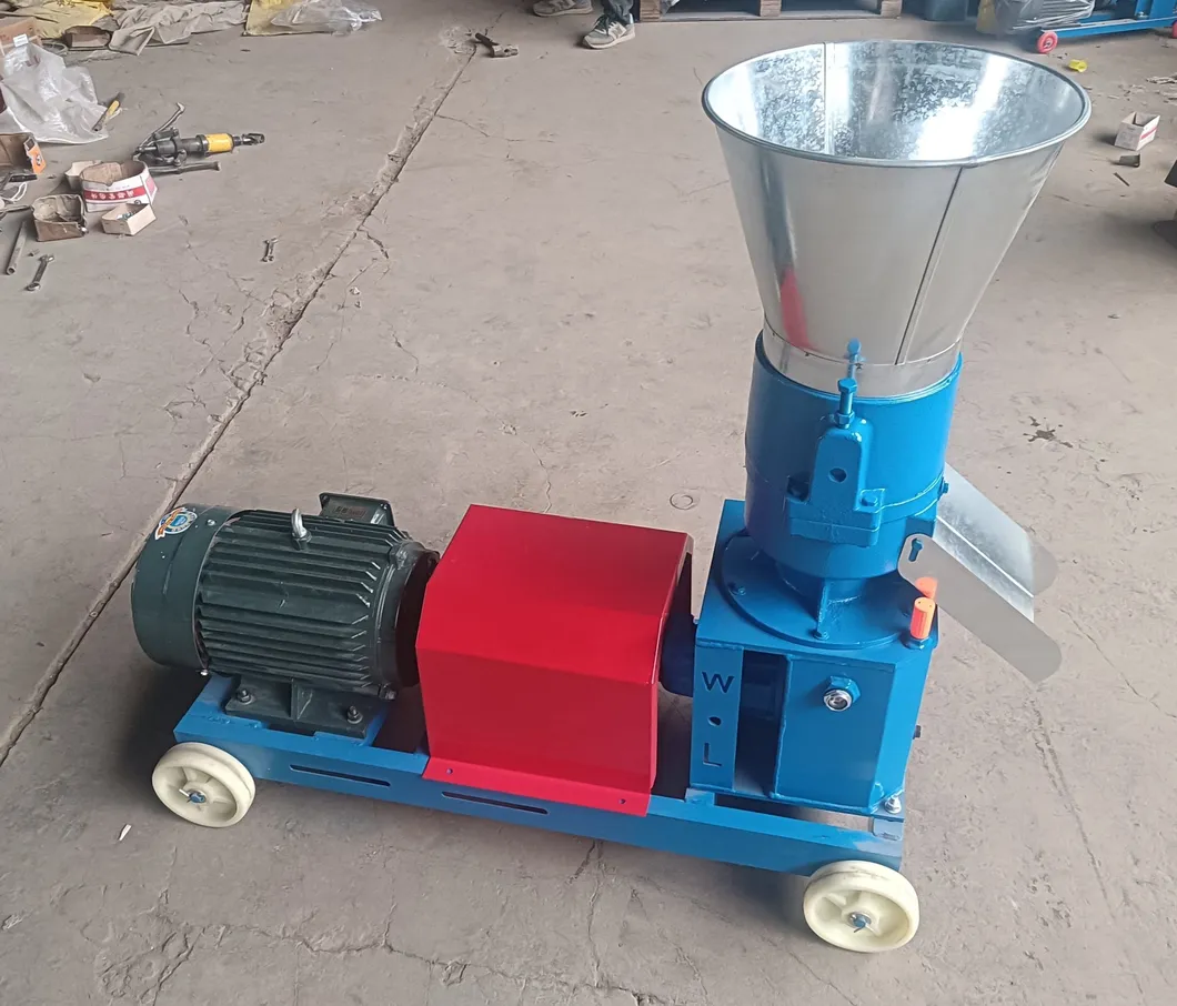 Feed Pellet Machine Operation