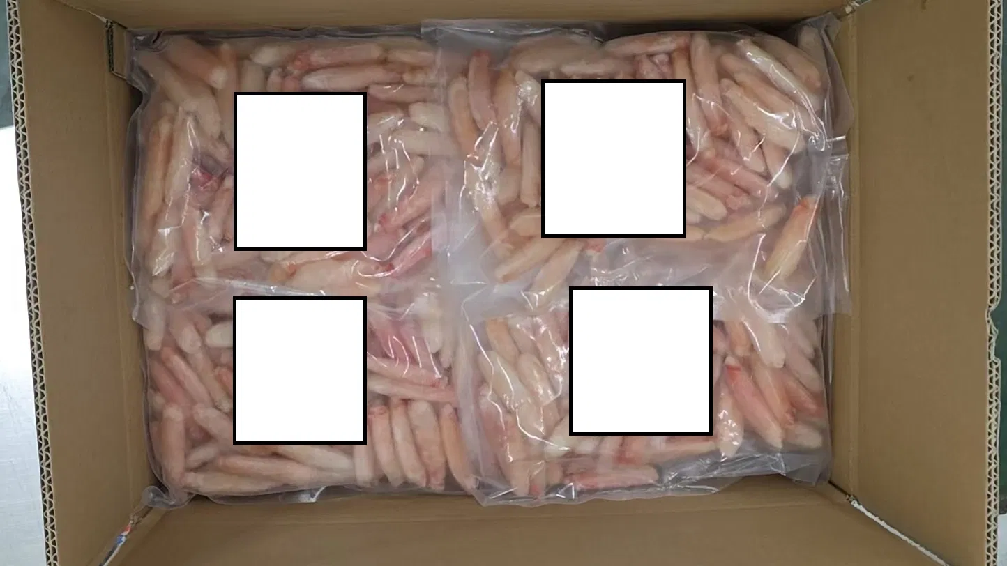 Frozen Cooked Red Crab Portion Meat