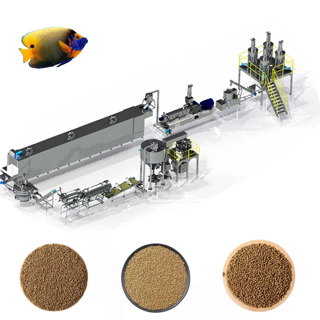 Floating Fish Feed Extruder - Aquaculture Fish Feed Production Equipment - Sinking Fish Feed Production Line