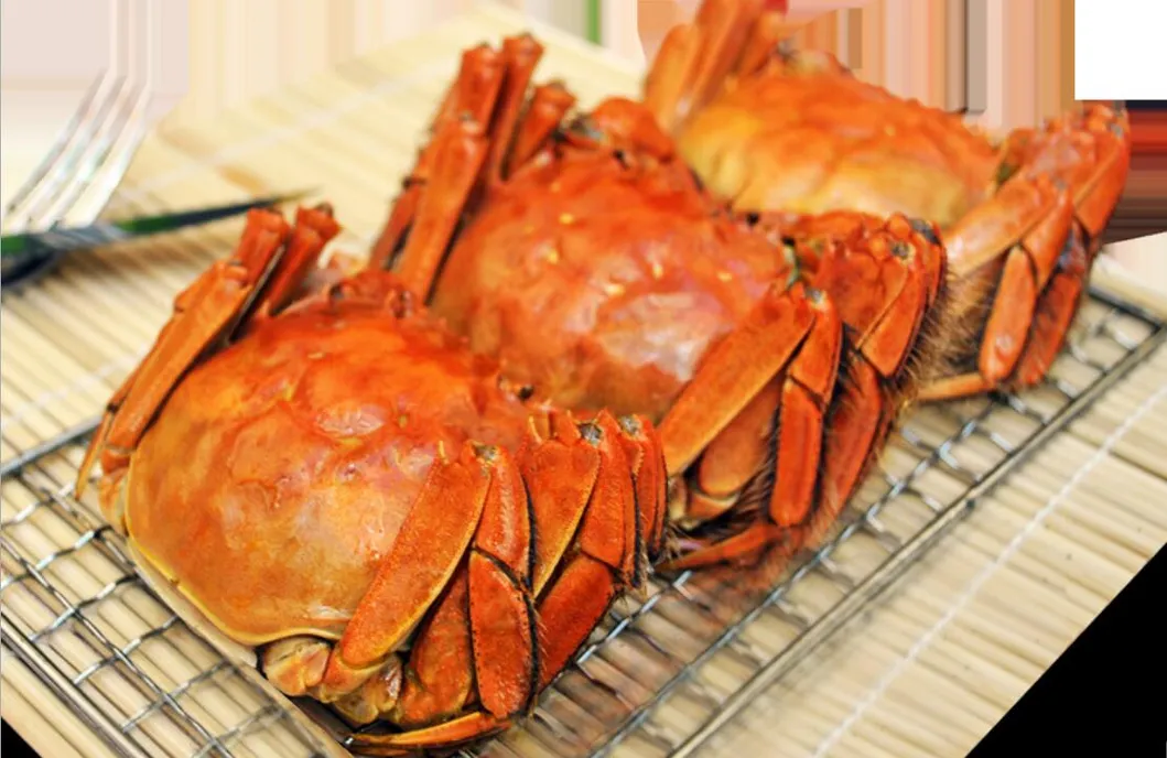 China Cooked Mitten Crab, IQF