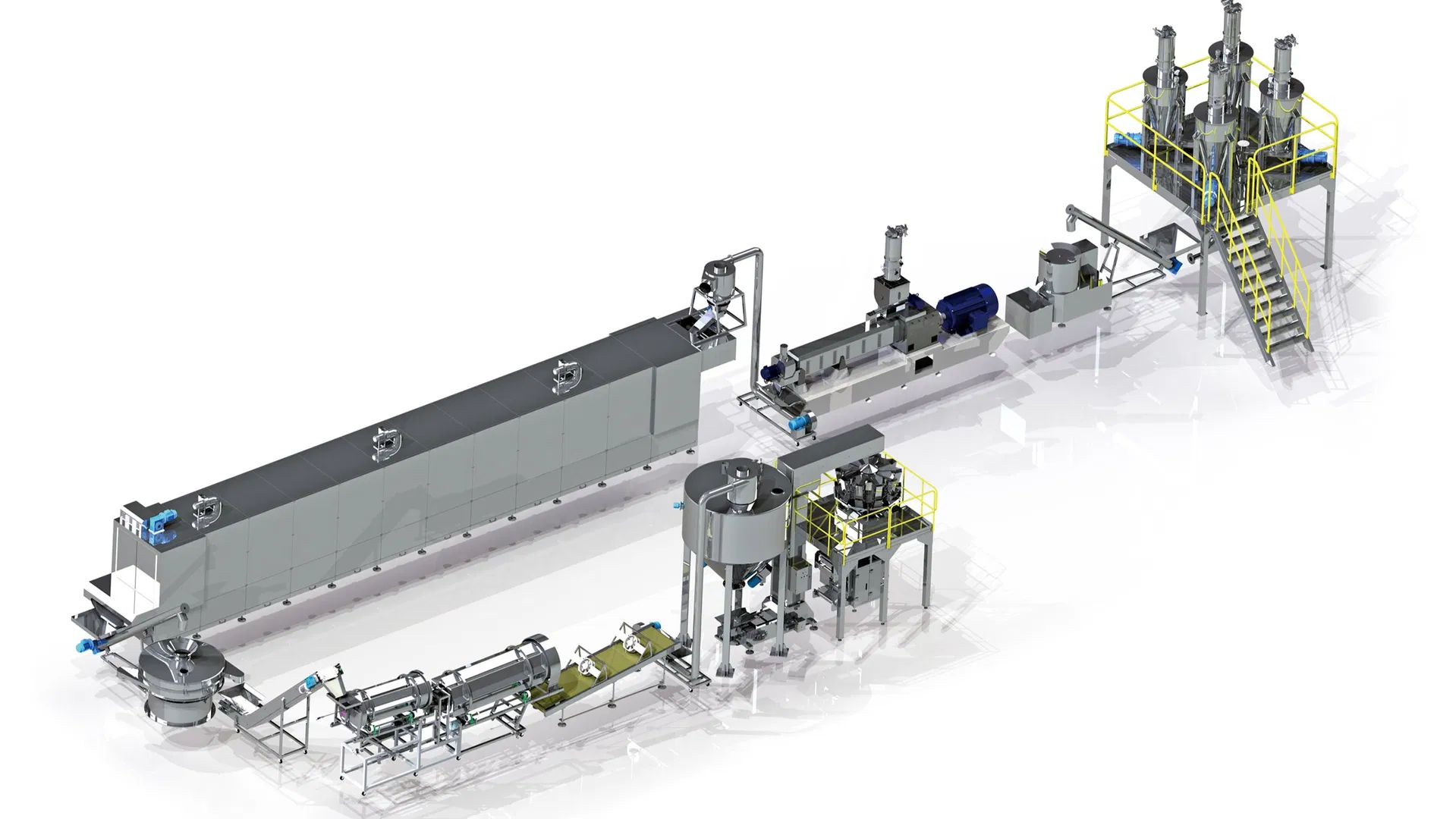 Floating Fish Feed Extruder