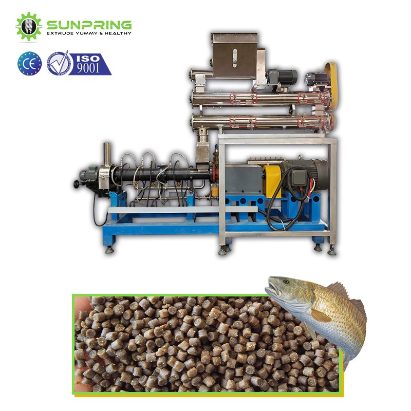 Fast Delivery Small Floating Fish Feed Machine + Extruded Sinking Fish Feed + Pet Animal Floating Fish Food Feed Pellet Machine