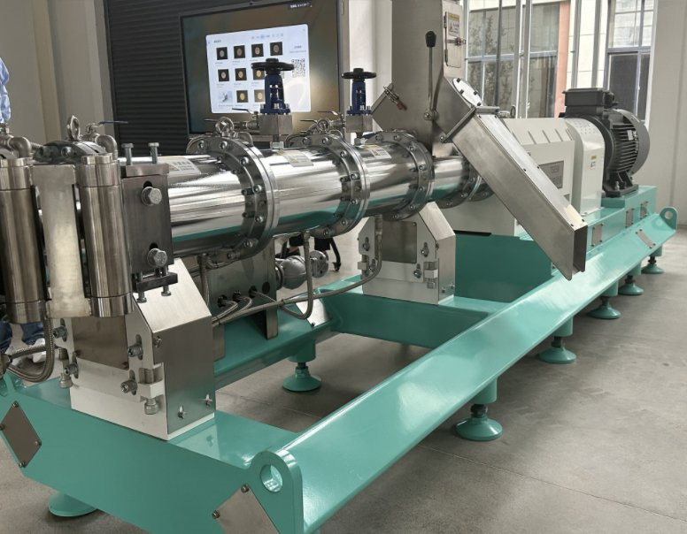 Automatic Dry Kibble Pet Dog Canine Cat Food Fish Shrimp Aquatic Feed Making Extruder Machine Production Line