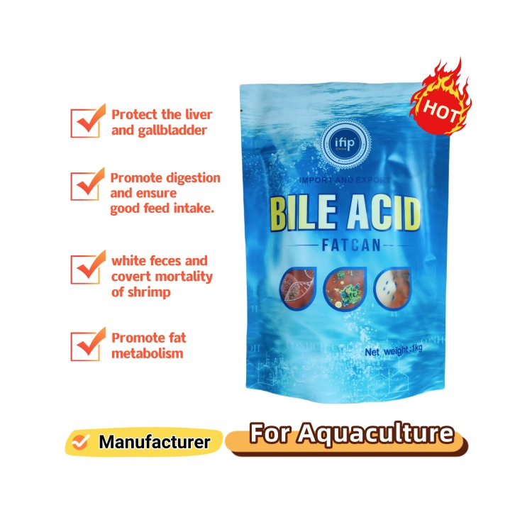 Reduce Liver Fat &amp; Improve Shrimp Growth Rate 30% Bile Acid for High-Fat Aquafeed CAS 81-25-4