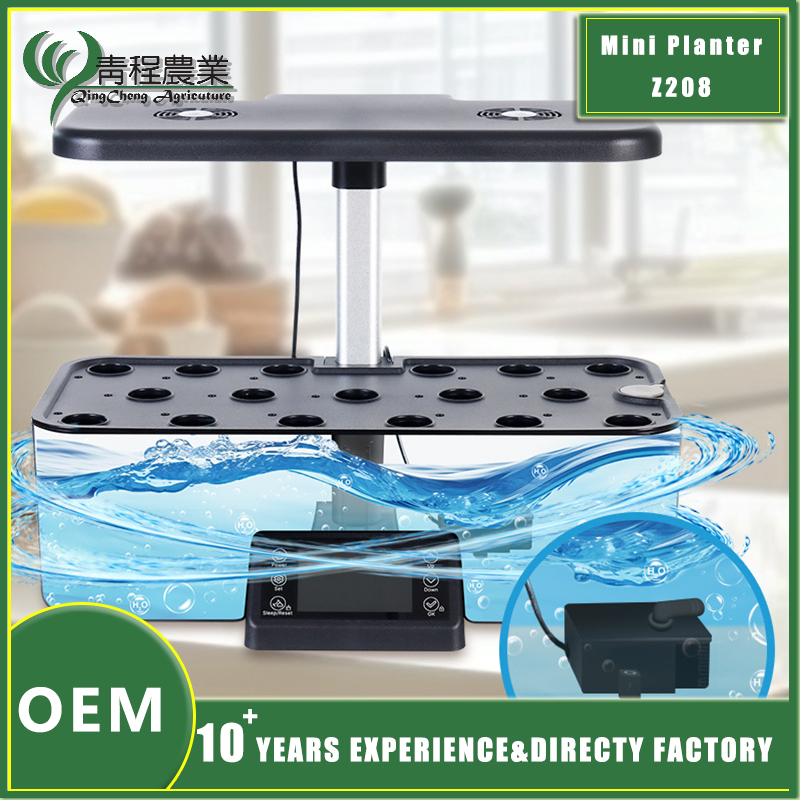 Smart Hydroponic Lettuce Grower with Energy-Efficient LED Lights