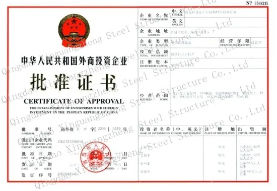 CE Certificate