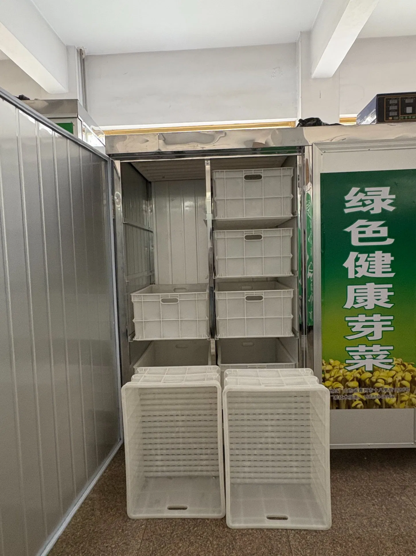 Professional Automatic Bean Sprout Grower Daily Output100kg