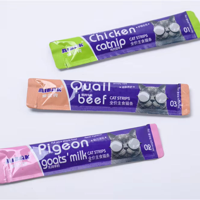 Wholesale Chicken Flavor Cat Treats for Kittens 20g OEM/ODM Snacks