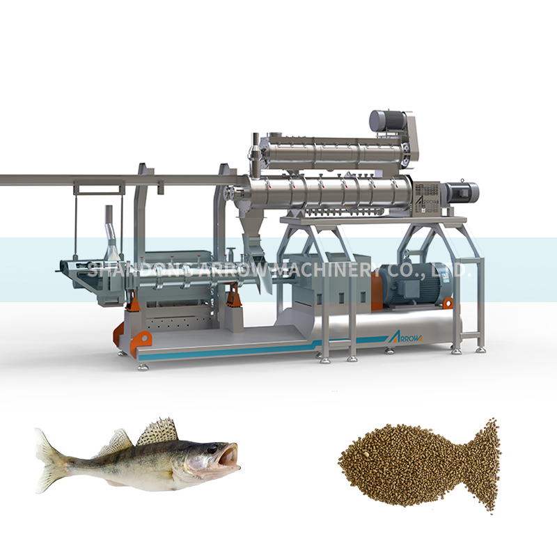 Fully Automatic Floating and Sinking Feed Production Line Suitable for The Aquaculture Industry