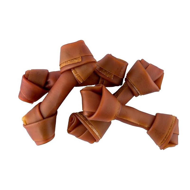 Rawhide Free Medium Bone with Beef 11oz (312g) Pouch Dog Treats